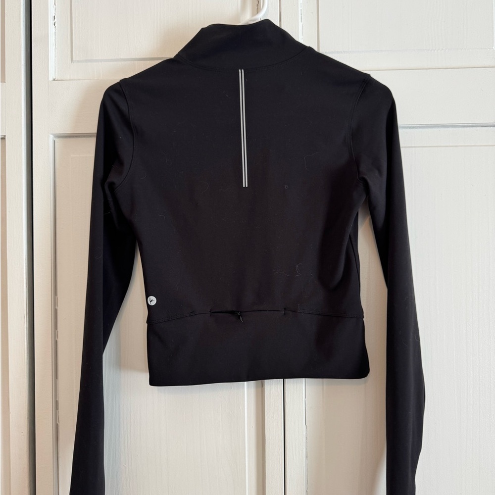 90 Degree By Reflex Black Zip-Up Sweatshirt - Picture 3 of 3